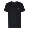 Dolce & Gabbana Silver Plaque Soft Cotton T-shirt