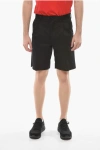 Dolce & Gabbana Stretch Cotton Shorts With Branded Tag
