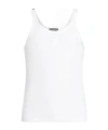 Dolce & Gabbana Dg White Cotton Tank Top