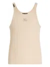 Dolce & Gabbana Ribbed Cotton Tank Top