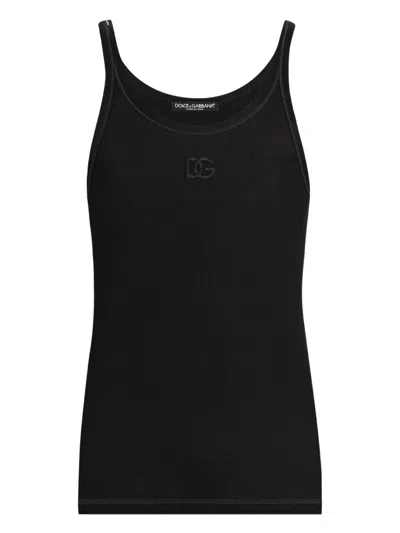 DOLCE & GABBANA COTTON TANK TOP