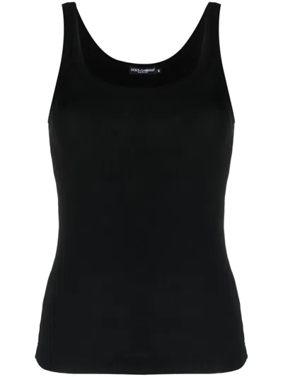 DOLCE & GABBANA COTTON TANK TOP