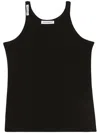 Dolce & Gabbana Cotton Tank Top In Black