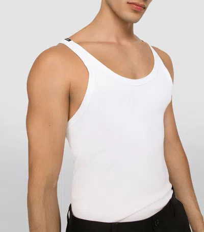 DOLCE & GABBANA DOLCE&GABBANA COTTON TANK TOP