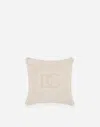 Dolce & Gabbana Cotton Terry Outdoor Cushion In Multicolor