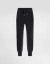 Dolce & Gabbana Drawstring Track Pants In Black