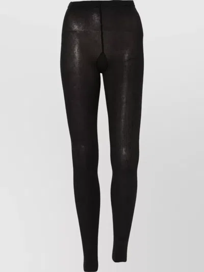 Dolce & Gabbana Cotton Tights In Black