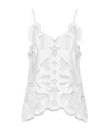 Dolce & Gabbana Cotton Top With Cut-out Detailing In White