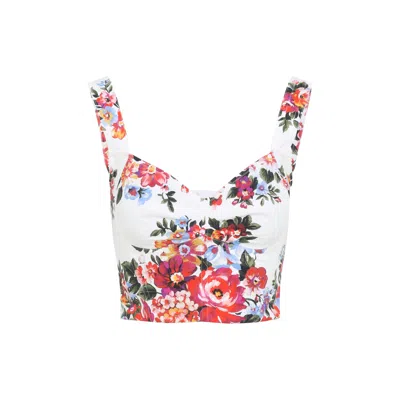 Dolce & Gabbana Cotton Top Women In Multi