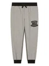 Dolce & Gabbana Cotton Track Pants In Gray