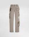 Dolce & Gabbana Cotton Blend Cargo Trousers