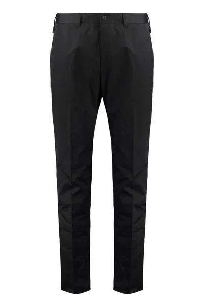 Dolce & Gabbana Cotton Trousers In Black