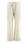 Dolce & Gabbana Jogging Trousers With Embroidery In Green