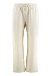 Dolce & Gabbana Jogging Trousers With Embroidery In Green