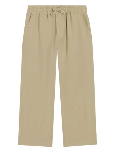 Dolce & Gabbana Kids' Cotton Trousers In Neutral