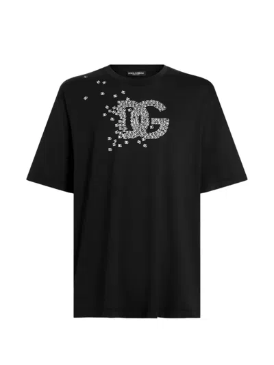 Dolce & Gabbana Cotton T-shirt In Black
