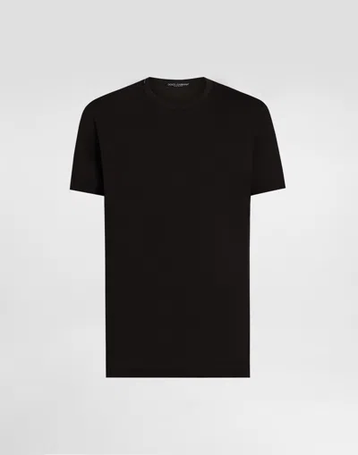 Dolce & Gabbana Cotton T-shirt In Black