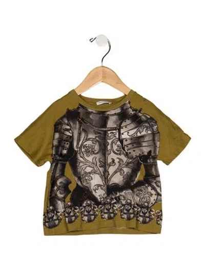 Pre-owned Dolce & Gabbana Babies' Cotton T-shirt In Green