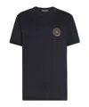 Dolce & Gabbana Cotton T-shirt With Patch In Black