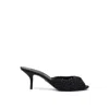 Dolce & Gabbana Cotton Women's Sandal In Black