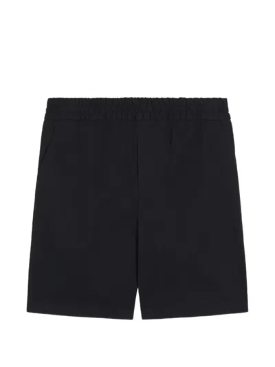 Dolce & Gabbana Kids' Cotton-gabardine Bermuda Shorts In Blue