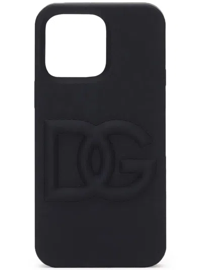 Dolce & Gabbana Cover For Iphone 14 Pro Max Dg In Blue
