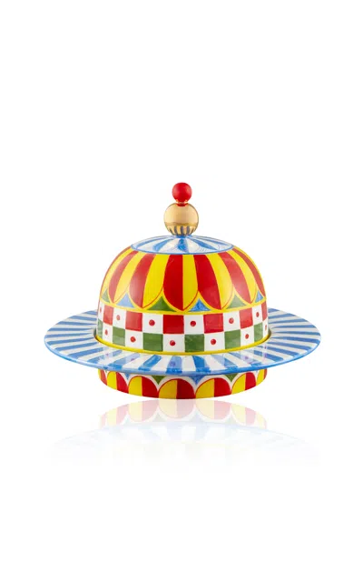 Dolce & Gabbana - Covered Bowl W/ Edge - Multi