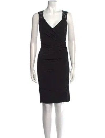 Pre-owned Dolce & Gabbana Cowl Neck Sleeveless Tunic In Black