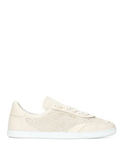 DOLCE & GABBANA ZAPATILLAS - CREMA