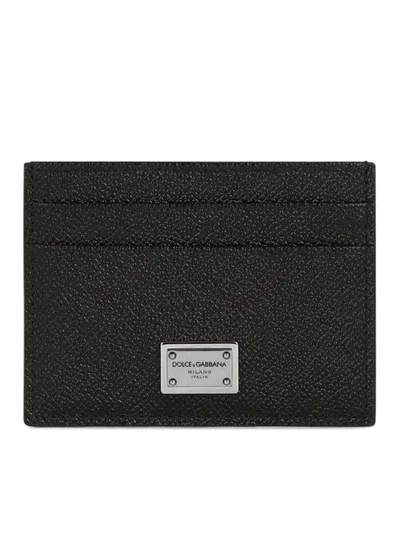 Dolce & Gabbana Credit Card Case In Black