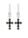 Dolce & Gabbana Creole Earrings In Silver