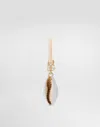 Dolce & Gabbana Creole Single Earring With Shell In Gold