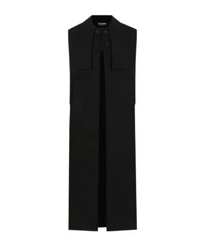 DOLCE & GABBANA CREPE COAT