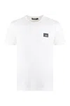 Dolce & Gabbana Basic Crew-neck Cotton T-shirt