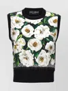 Dolce & Gabbana Floral Print Sweater