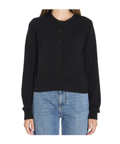 DOLCE & GABBANA BUTTON-FRONT CARDIGAN