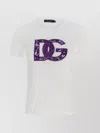 Dolce & Gabbana Cotton Crewneck T-shirt In White