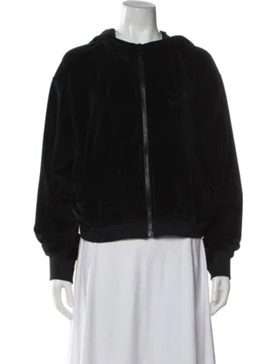Pre-owned Dolce & Gabbana Crew Neck Long Sleeve Hoodie W/ Tags In Black