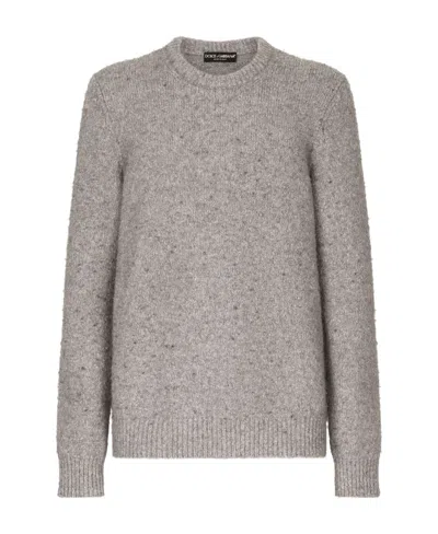 DOLCE & GABBANA DOLCE  GABBANA CREWNECK KNITTED JUMPER