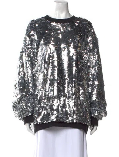 Pre-owned Dolce & Gabbana Crew Neck Long Sleeve Sweatshirt In Multi