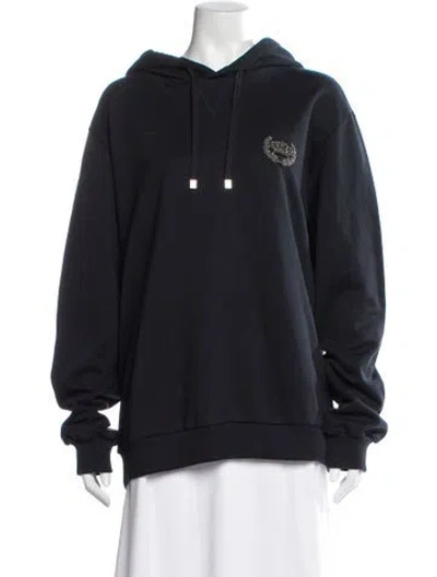 Pre-owned Dolce & Gabbana Crew Neck Long Sleeve Sweatshirt W/ Tags In Blue