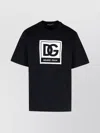 Dolce & Gabbana Logo Print T-shirt In Black