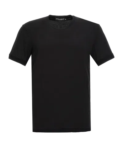 DOLCE & GABBANA DOLCE  GABBANA STRETCH JERSEY T-SHIRT