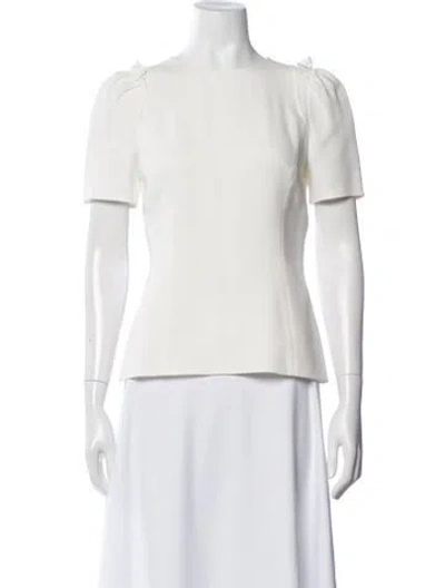 Pre-owned Dolce & Gabbana Crew Neck Short Sleeve Top In Neutral