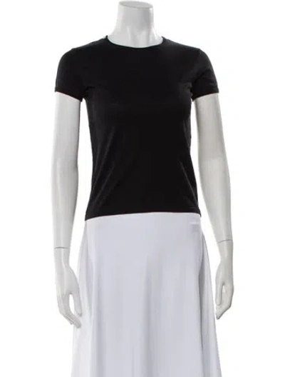 Pre-owned Dolce & Gabbana Crew Neck Short Sleeve T-shirt In Black