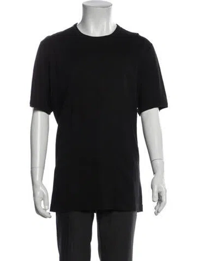 Pre-owned Dolce & Gabbana Crew Neck Short Sleeve T-shirt In Black