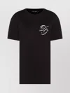 Dolce & Gabbana Crew Neck Short Sleeves T-shirt In Black