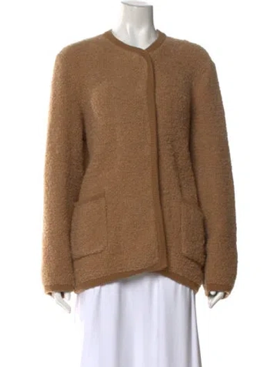 Pre-owned Dolce & Gabbana Crew Neck Sweater In Brown