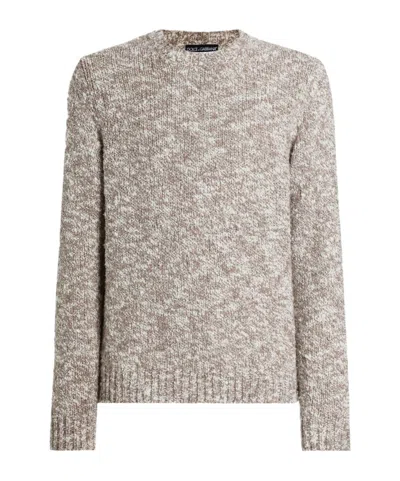 DOLCE & GABBANA SPECKLED KNIT SWEATER