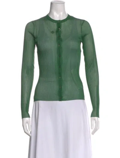 Pre-owned Dolce & Gabbana Crew Neck Sweater W/ Tags In Green